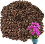8Qt Orchid Potting Bark, 1/2-3/4In Sun-Dried New Zealand Medium Organic Pine Woo Orchids