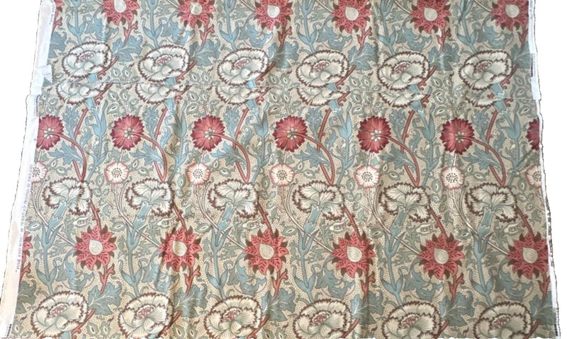 Pink and Rose Sanderson Fabric William Morris UK By the Yard Flowering Plants