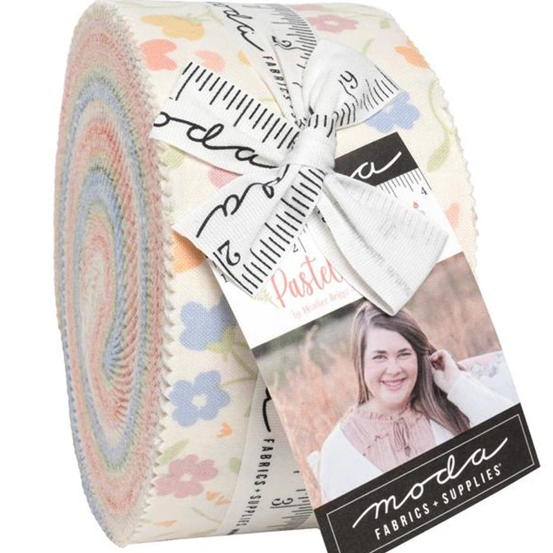 Pastel Prairie Jelly Roll by My Sew Quilty Life for Moda Fabrics Flowering Plants