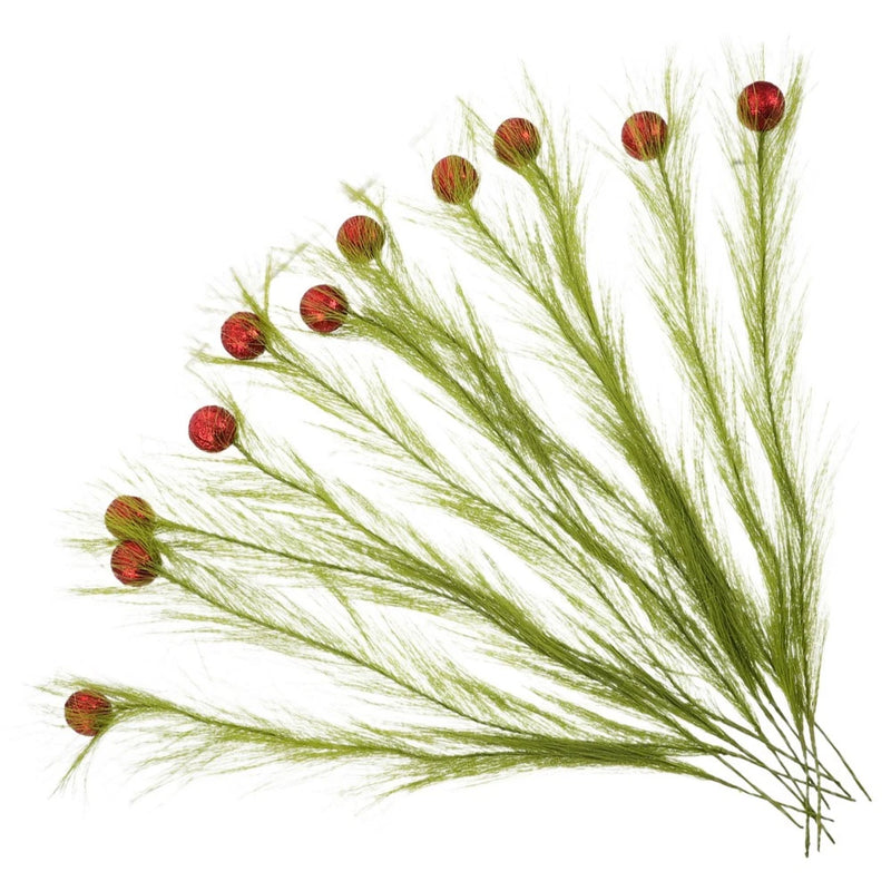 16 Pcs Faux Pampas Grass Decor Dried Flower Centerpieces For Fall Thanksgiving Pampas Grass