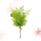 2 Pcs Artificial Ferns Outdoor Plants Greenery Decoration Leaves Green Plant