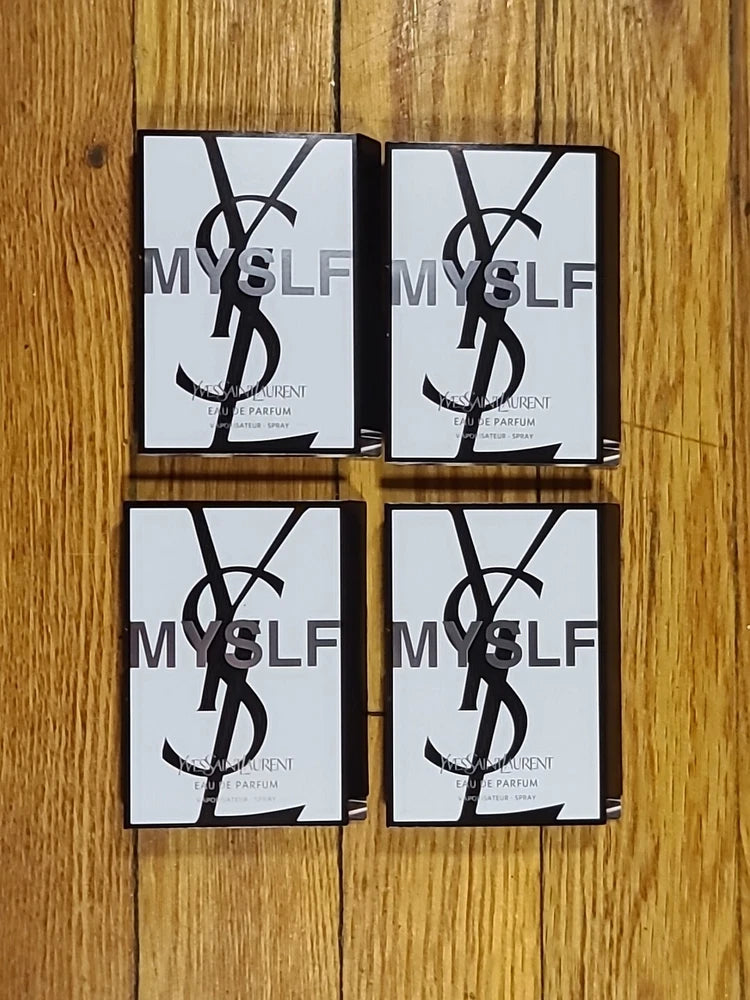 (4x) YSL MYSLF EAU DE PARFUM 0.04 fl oz Samples Spray EDP