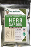 12 Variety Pack Herb Garden Seeds - Basil, Cilantro, Parsley & More Non-GMO Heir Garden Plants