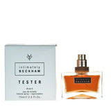 David Beckham Intimately 2.5 oz 75ml EDT Men New Tester No box Pack of TWO EDT