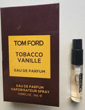 TOM FORD TOBACCO VANILLE  SAMPLE VAPORISATEUR SPRAY 2ML NEW UNISEX EDP
