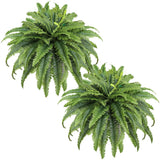 45" Fake Fern - Set of 2 Ferns Artificial Plants Large, 55 Leaves Artificial ... Green Plant