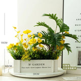 Simulation flower fake green plant table entrance desktop decoration ornament Green Plant