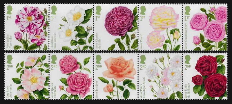 GB 2026 ROSES - COMPLETE SET - MNH Roses