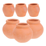 2 Pieces Mini Nursery Flower Pot Small Clay Pots Terracotta Garden Garden Plants
