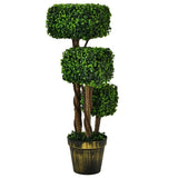 36" Artificial UV Protected Fake Topiary Green Plant In/outdoor Home Decoration Green Plant