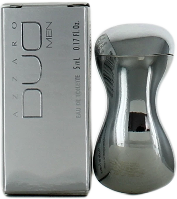 Duo Men By Azzaro For Men Mini EDT Cologne Splash 0.17oz New EDT