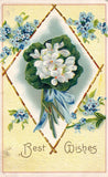 Forget Me Not Flowers with Lily Bouquet series 898 1909 Lily