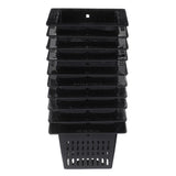 10pcs nursery planter pot plastic nursery pot Plastic Garden Basket Plastic Garden Plants