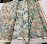 ABSTRACT FLORALS COTTON PRINTS  UPHOLSTERY FABRIC : 120CM WIDE : #BMP2 Flowering Plants