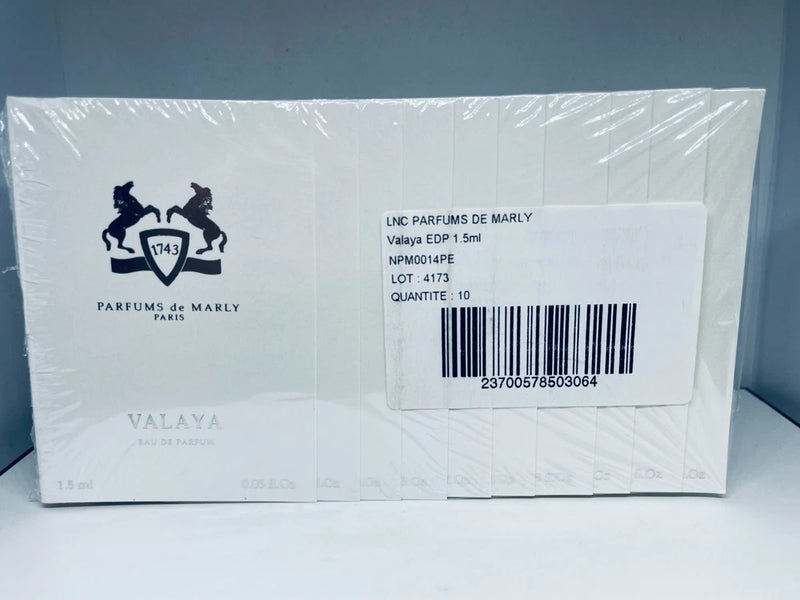 Parfums De Marly Valaya Eau de Parfum x 10 Perfume Sample Spray 1.5ml EDP
