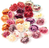 Artificial Peony Flower Decor For DIY Scrapbooking Art Project Table Top Topiary Peony