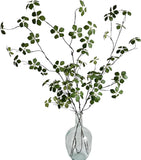Artificial Eucalyptus Greenery Stems Fake Lotus Leaves Plants Green 3pcs Green Plant