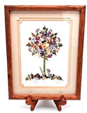 Pressed Dried Flower Wall Art signed by Marion Framed/Double Matted #148/560 Dried Flower