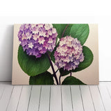 Watercolour Hydrangea Flowers Vol.2 Canvas Wall Art Print Framed Picture Decor Hydrangea