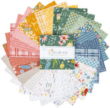 Albion Riley Blake 5" Stacker 100% Cotton Precut Squares by Amy Smart Flowering Plants