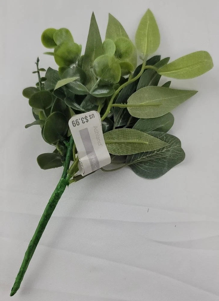 Ashland Floral Pick Green Leafy New 6 in Flowers Green Plant