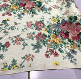 FLORAL PRINT COTTON (SOFT FURNISHING) FABRIC : 120cm WIDTH : #BM45 Flowering Plants