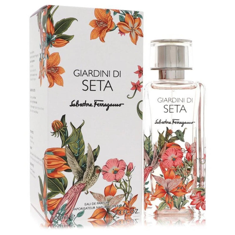 Giardini Di Seta by Salvatore Ferragamo Eau De Parfum Spray (Unisex) 3.4 oz (Wom EDP