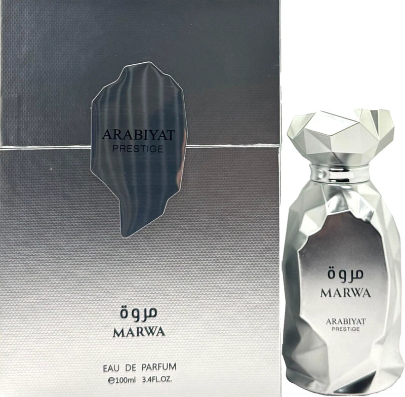 ARABIYAT PRESTIGE MARWA EAU DE PARFUM SPRAY UNISEX 3.4 Oz / 100 ml BRAND NEW!!! EDP