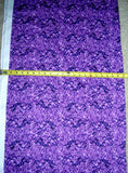 Flora Flowers Hydrangea Petals Packed CD3387 Purple Durable Cotton Fabric Hydrangea