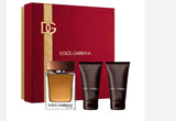 Dolce & Gabbana The One 3 Pc Set 3.3 Oz Eau de Toilette Spray For Men EDT
