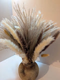 Natural Dried Plants Flower Bouquet Pampas Grass Boho Decor Home 80 Pieces Pampas Grass