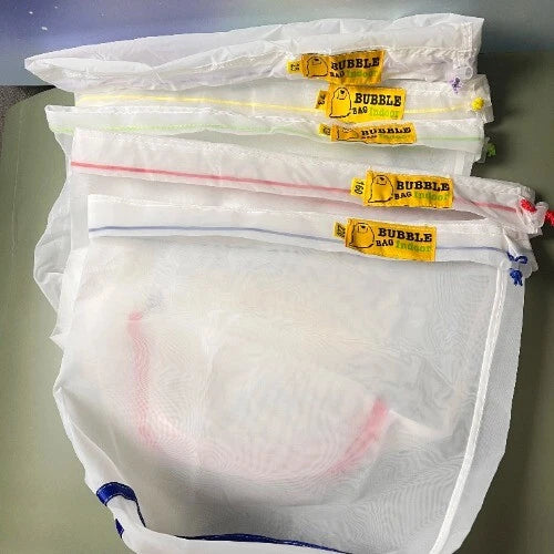 5Bags Kit All Mesh Bubble Bags Ice Filter Indoor Garden Flower Wine Plants Nuts Garden Plants