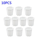 10pcs Plant Pots Small Plastic Flower Pot Gardening Supplies Decoration Pack New Garden Plants