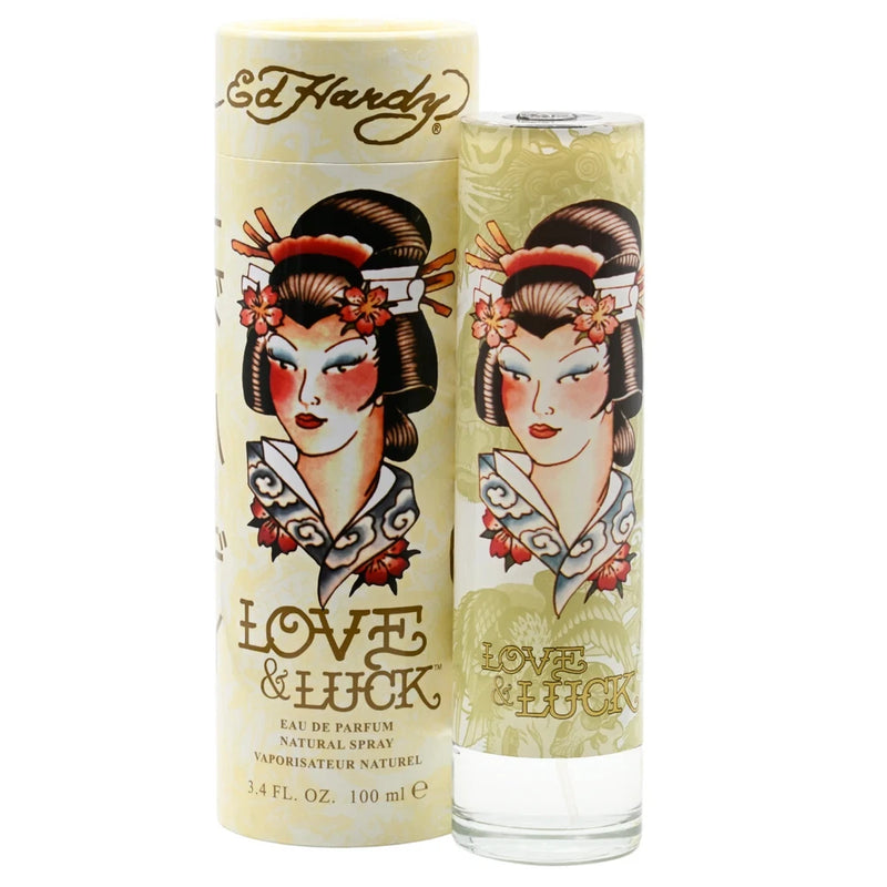 ED HARDY Love & Luck by Christian Audigier 3.3 / 3.4 oz EDP For Women New in Box EDP