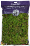 200 in3 Fresh Green Artificial Plant Preserved Moss for Crafts and Decor Green Plant