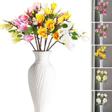 Artificial Magnolia Flowers Simulation Fake Flower Wedding Party Garden Decor Bouquet