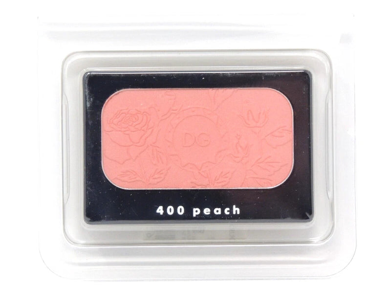 D&G Dolce & Gabbana Blush of Roses shade 400 peach, embossed rose pan