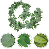 Artificial Eucalyptus Garland Fake Eucalyptus Leaves Fake Vines Brand New Green Plant