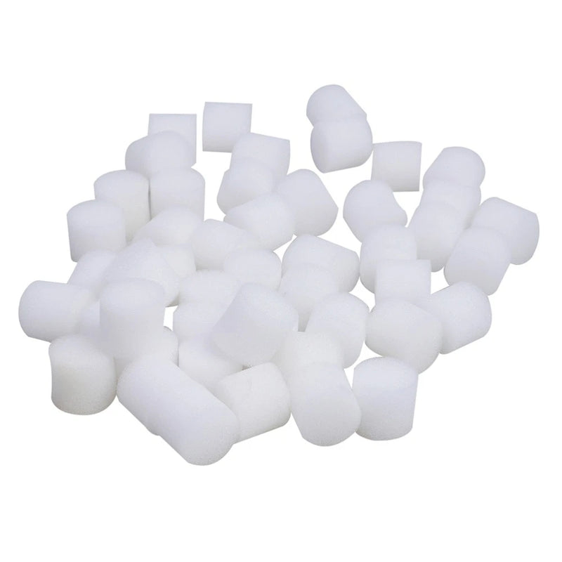 100 hydroponic germination sponge pieces, white foam cubes and blocks