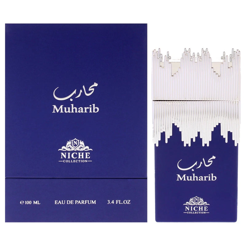 Niche Collection - Muharib by Khalis for Men - 3.4 oz EDP Spray EDP
