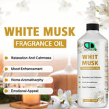 White Musk Fragrance Oil For Home Aromatherapy, Room Fresheners, Reed Diffusers Bouquet