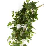Artificial 35" Green Poly Silk Ivy Decorative Floral Bush Green Plant