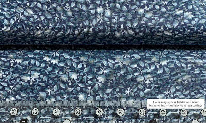 Edyta Sitar BEACH HOUSE Fabric Laundry Basket Quilt 100% Cotton A-1168-B Flowering Plants