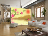 3D Sun Flower ZHUA5118 Wallpaper Wall Murals Removable Self-adhesive Ann Sunflower