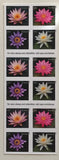 2015 Water Lilies Forever Stamps Scott's #4964-4967 bMNH Pane of 20 Lily