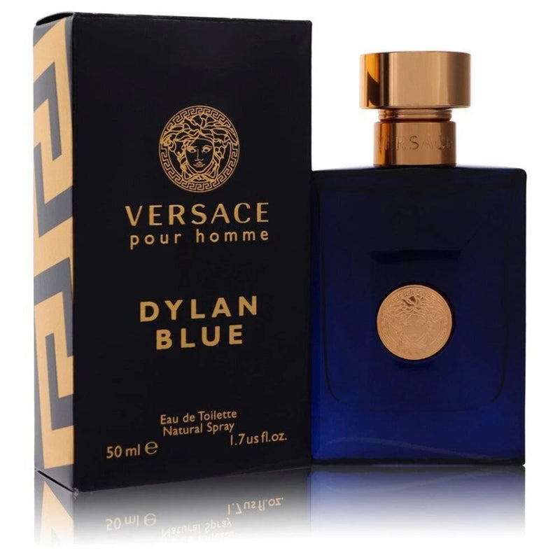 Versace Pour Homme Dylan Blue by Versace Eau De Toilette Spray 1.7 oz (Men) EDT