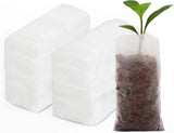 200Pcs Nursery Bags Plant,Biodegradable Non-Woven Plant Grow Bags Fabric Seedlin Garden Plants
