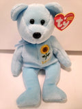 Ty Beanie Babies-New Kansas Sunflower Bear-MWMT-Charming State Flower-7