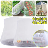 20-33FT Garden Mesh Netting Barrier,Fruit Tree Plant Netting for Vegetable Blue Garden Plants