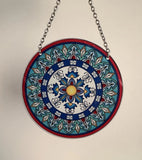 Suncatchers Mini Style Colorful Window Hanging Board Green Flower Decoration Sunflower